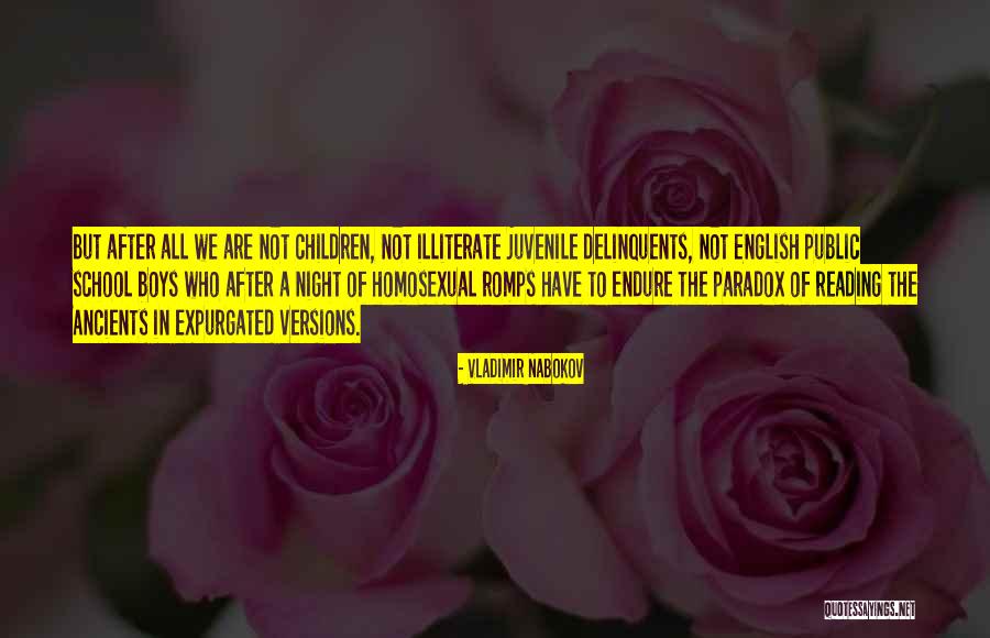 Reading Books To Children Quotes By Vladimir Nabokov Reading Books To Children Quotes By Vladimir Nabokov