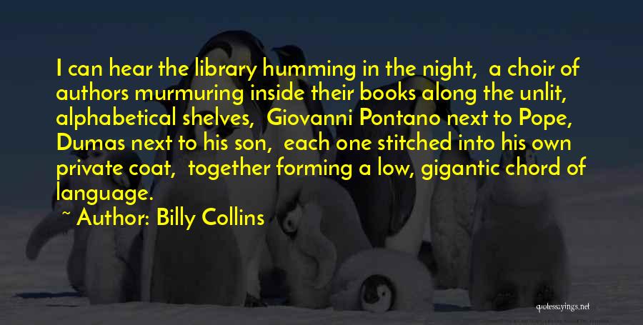 Reading Books Together Quotes By Billy Collins