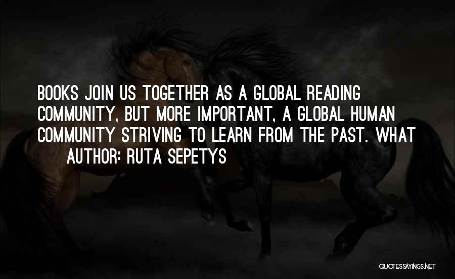 Reading Books Together Quotes By Ruta Sepetys
