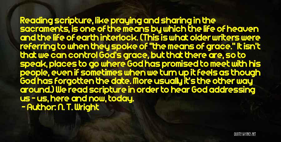 Reading By Writers Quotes By N. T. Wright