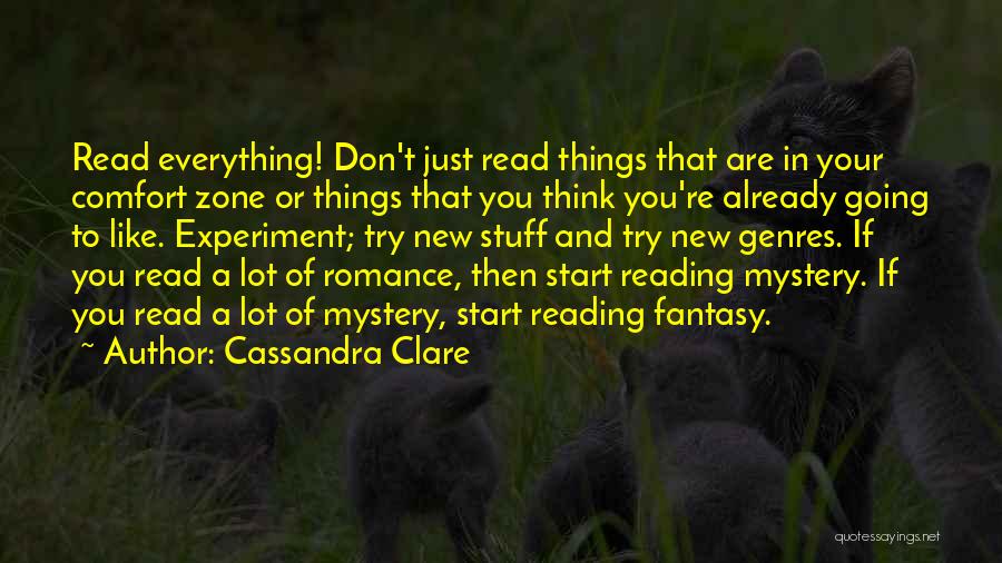 Reading Cassandra Clare Quotes By Cassandra Clare