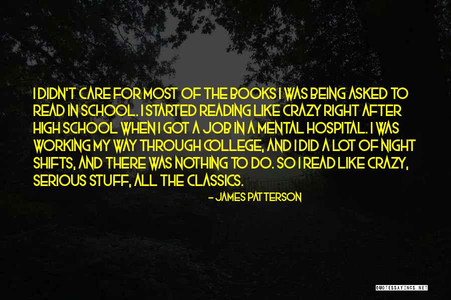 Reading Classics Quotes By James Patterson Reading Classics Quotes By James Patterson