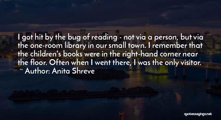 Reading Corner Quotes By Anita Shreve