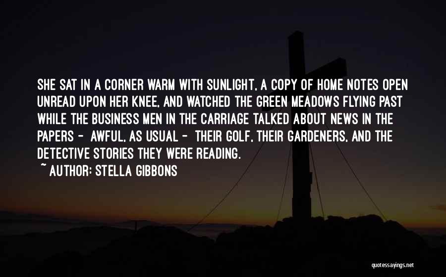 Reading Corner Quotes By Stella Gibbons