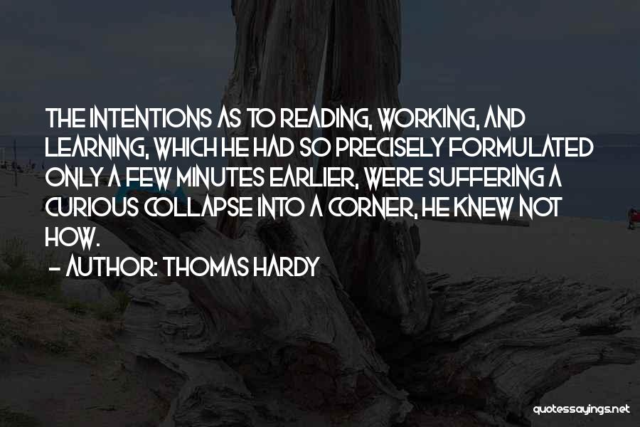 Reading Corner Quotes By Thomas Hardy