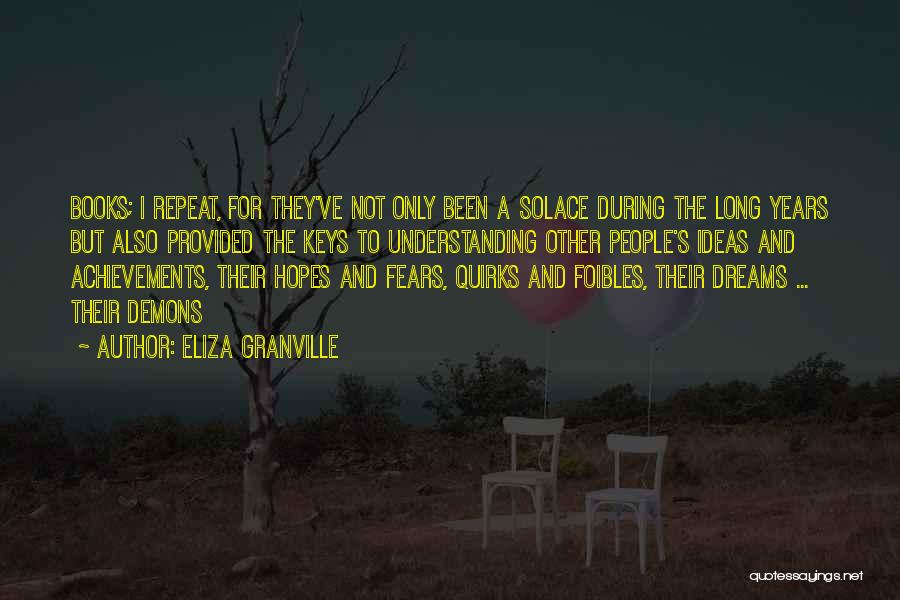 Reading Dreams Quotes By Eliza Granville