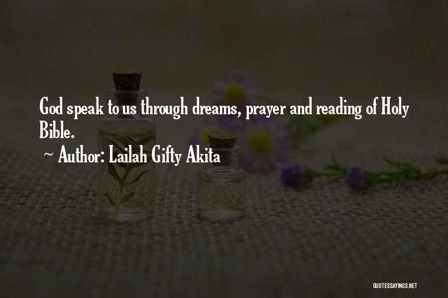 Reading Dreams Quotes By Lailah Gifty Akita