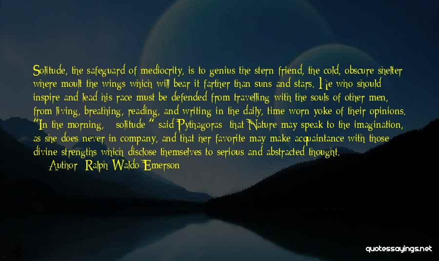 Reading Emerson Quotes By Ralph Waldo Emerson