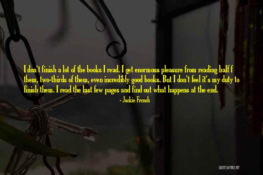 Reading Feel Good Quotes By Jackie French Reading Feel Good Quotes By Jackie French