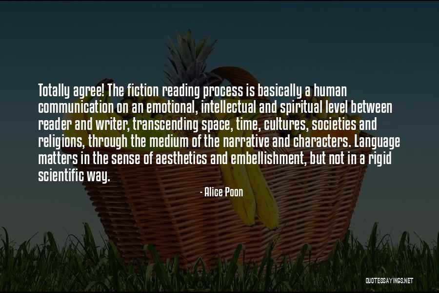 Reading Fiction Quotes By Alice Poon Reading Fiction Quotes By Alice Poon