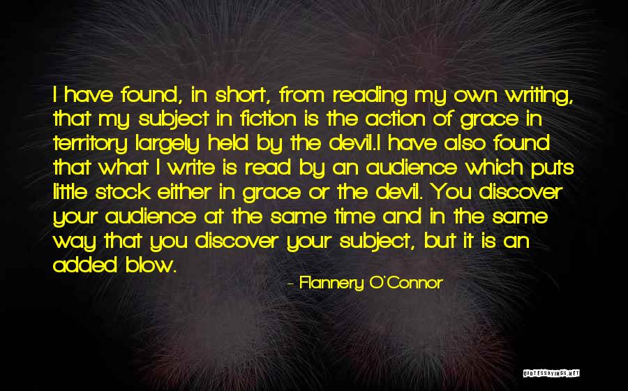 Reading Fiction Quotes By Flannery O'Connor Reading Fiction Quotes By Flannery O'Connor