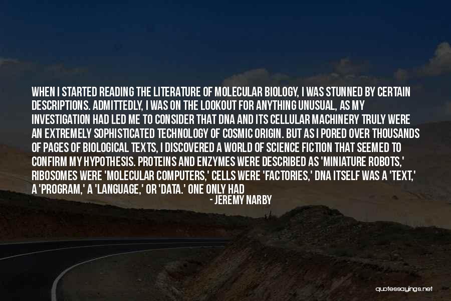 Reading Fiction Quotes By Jeremy Narby Reading Fiction Quotes By Jeremy Narby