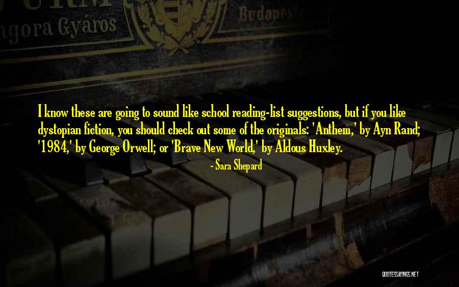 Reading Fiction Quotes By Sara Shepard Reading Fiction Quotes By Sara Shepard