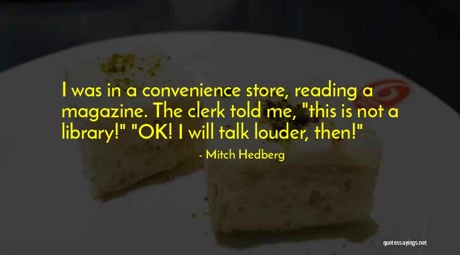 Reading Funny Quotes By Mitch Hedberg Reading Funny Quotes By Mitch Hedberg