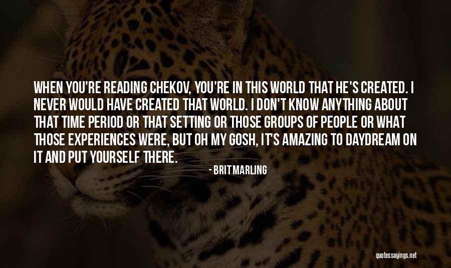 Reading Groups Quotes By Brit Marling Reading Groups Quotes By Brit Marling