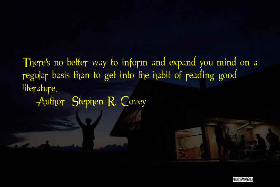 Reading Habit Quotes By Stephen R. Covey