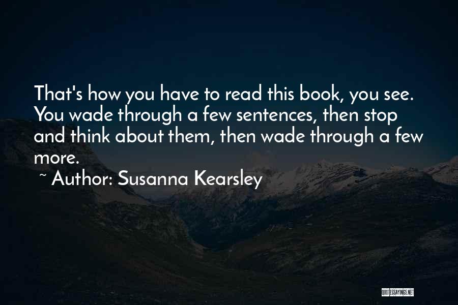 Reading Habits Quotes By Susanna Kearsley