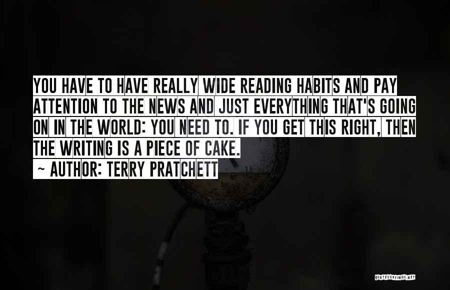 Reading Habits Quotes By Terry Pratchett