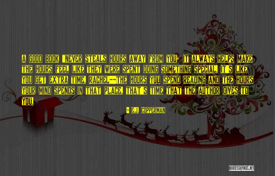 Reading Helps Quotes By E.J. Copperman Reading Helps Quotes By E.J. Copperman