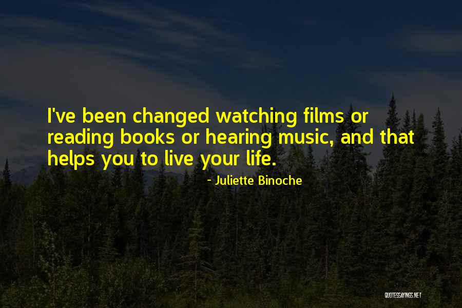 Reading Helps Quotes By Juliette Binoche