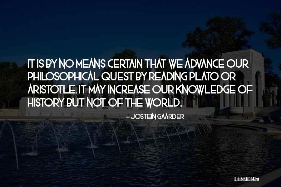 Reading History Quotes By Jostein Gaarder Reading History Quotes By Jostein Gaarder