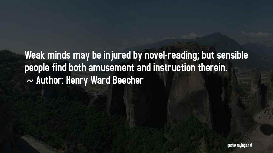 Reading Minds Quotes By Henry Ward Beecher
