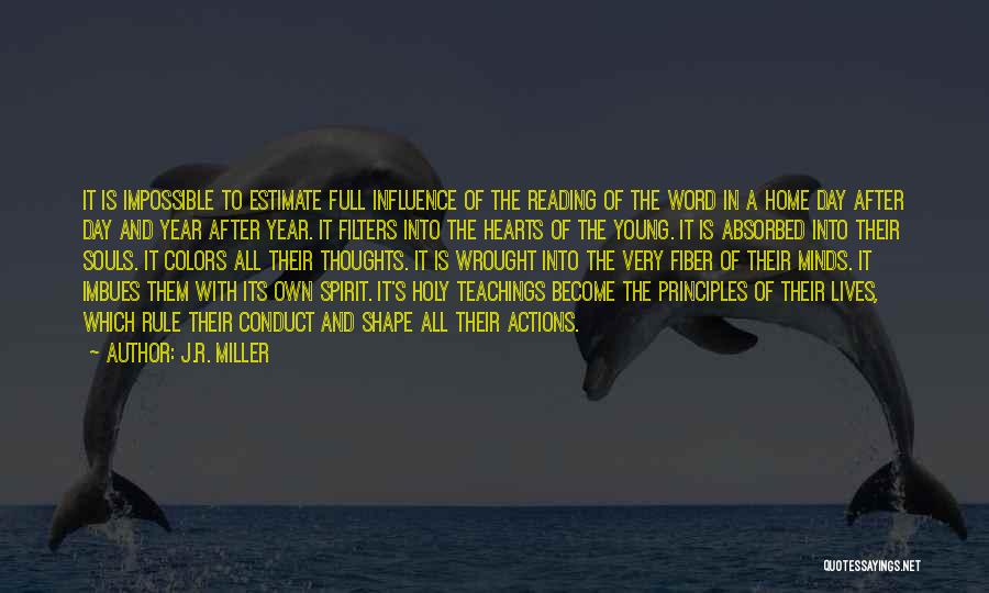 Reading Minds Quotes By J.R. Miller