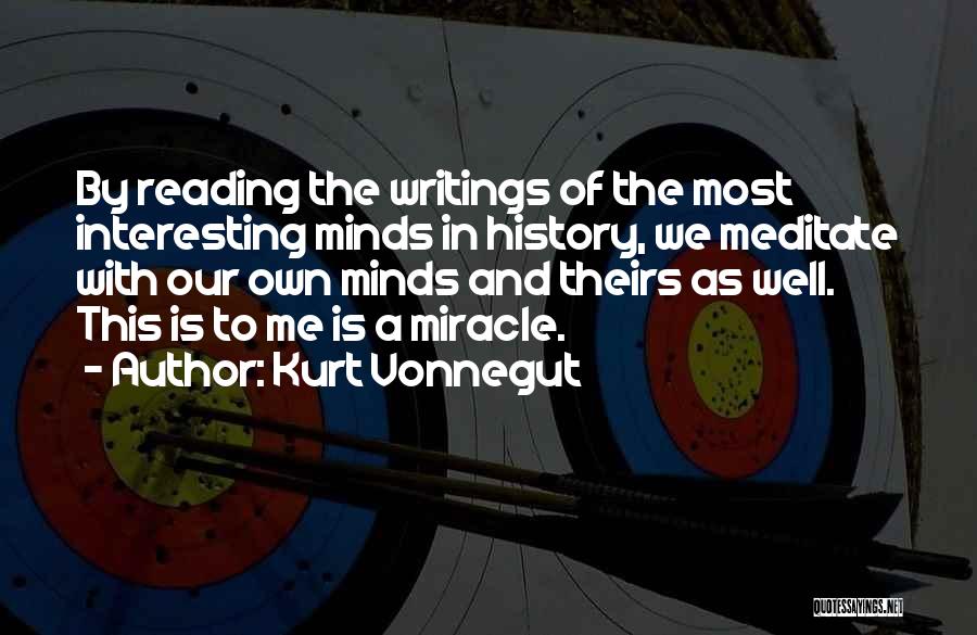 Reading Minds Quotes By Kurt Vonnegut