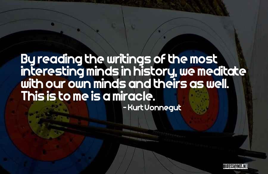 Reading Minds Quotes By Kurt Vonnegut