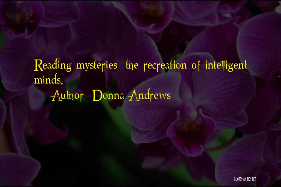 Reading Mysteries Quotes By Donna Andrews