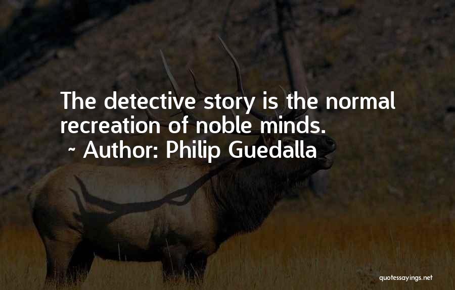 Reading Mysteries Quotes By Philip Guedalla