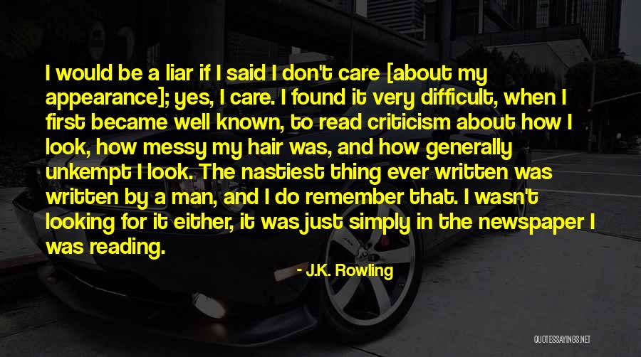 Reading Newspaper Quotes By J.K. Rowling Reading Newspaper Quotes By J.K. Rowling