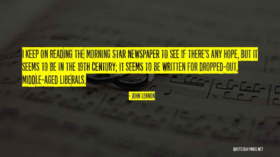 Reading Newspaper Quotes By John Lennon Reading Newspaper Quotes By John Lennon