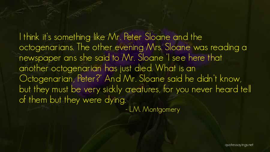 Reading Newspaper Quotes By L.M. Montgomery Reading Newspaper Quotes By L.M. Montgomery