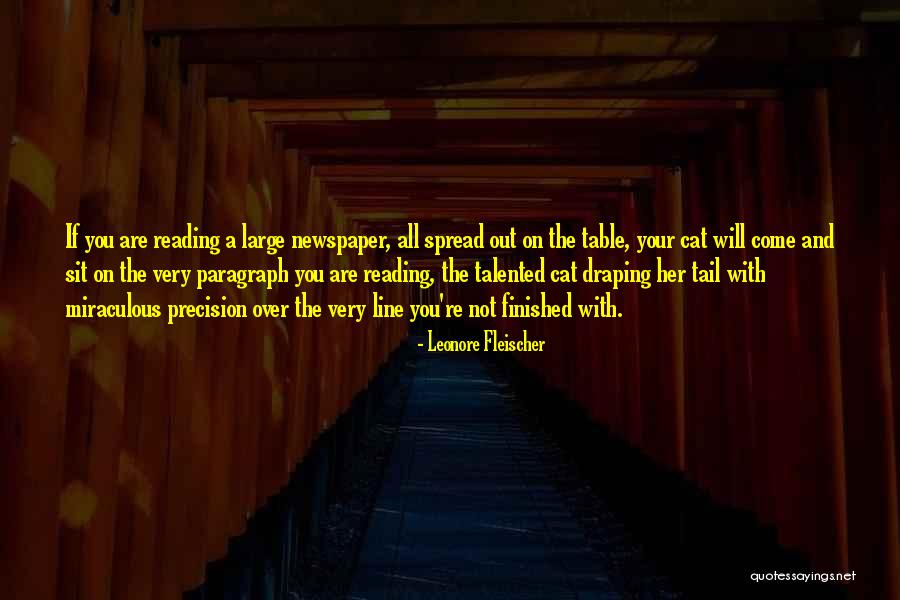 Reading Newspaper Quotes By Leonore Fleischer Reading Newspaper Quotes By Leonore Fleischer