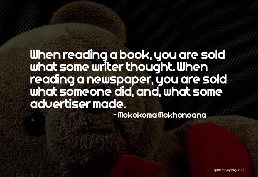 Reading Newspaper Quotes By Mokokoma Mokhonoana Reading Newspaper Quotes By Mokokoma Mokhonoana