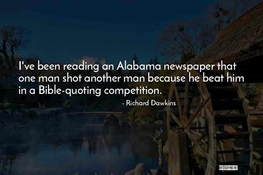 Reading Newspaper Quotes By Richard Dawkins Reading Newspaper Quotes By Richard Dawkins