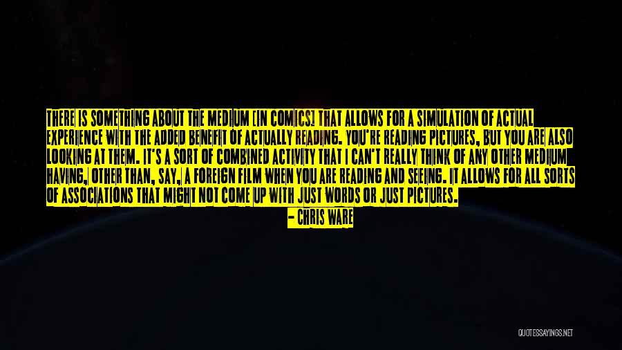 Reading Pictures And Quotes By Chris Ware Reading Pictures And Quotes By Chris Ware