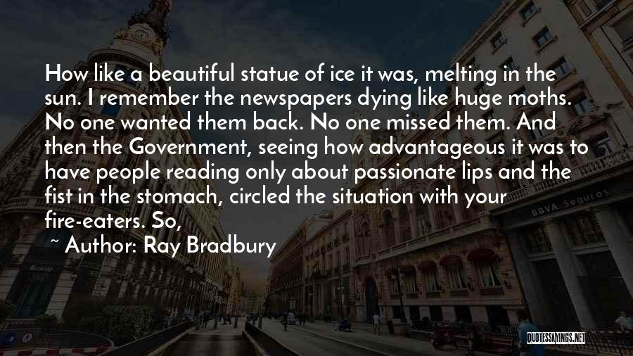 Reading Ray Bradbury Quotes By Ray Bradbury