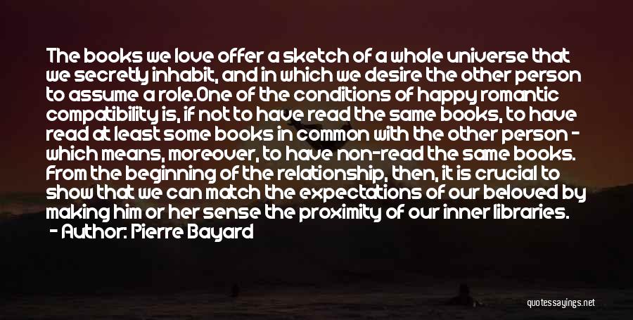 Reading Romance Books Quotes By Pierre Bayard