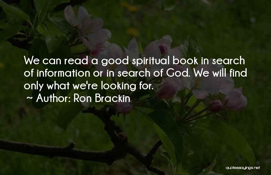 Reading Skills Quotes By Ron Brackin