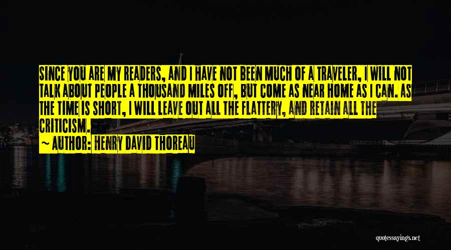 Reading Thoreau Quotes By Henry David Thoreau