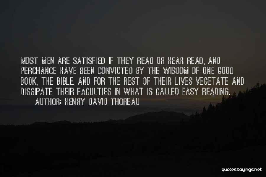 Reading Thoreau Quotes By Henry David Thoreau