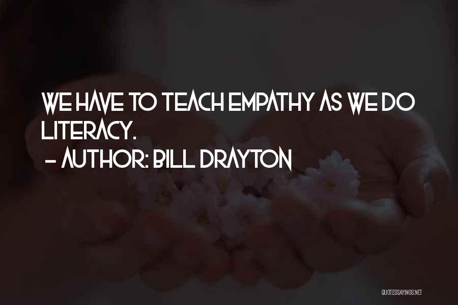 Reading To Child Quotes By Bill Drayton