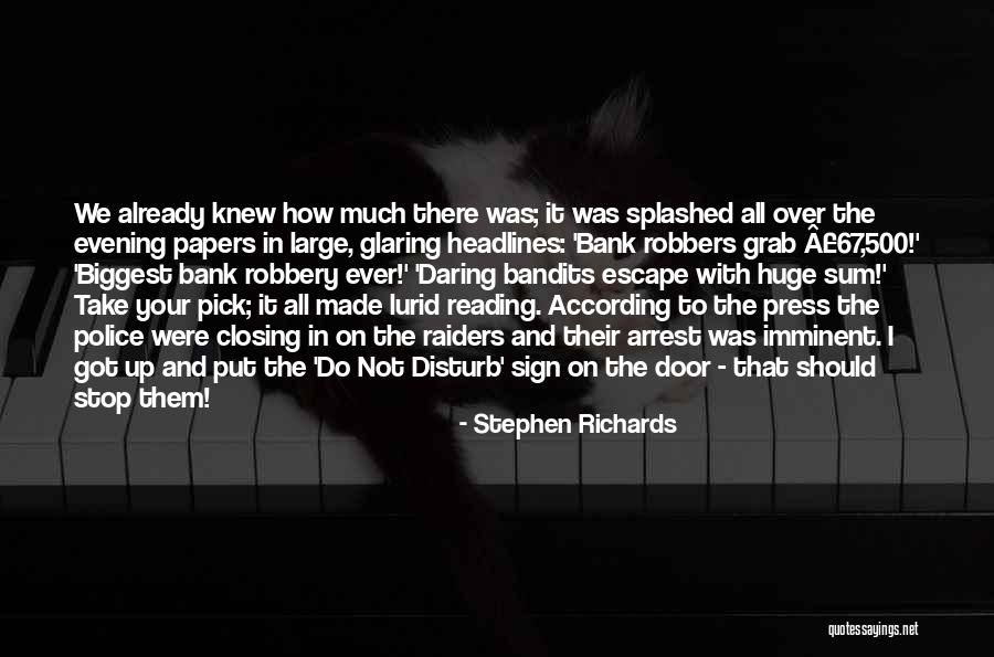 Reading To Escape Quotes By Stephen Richards