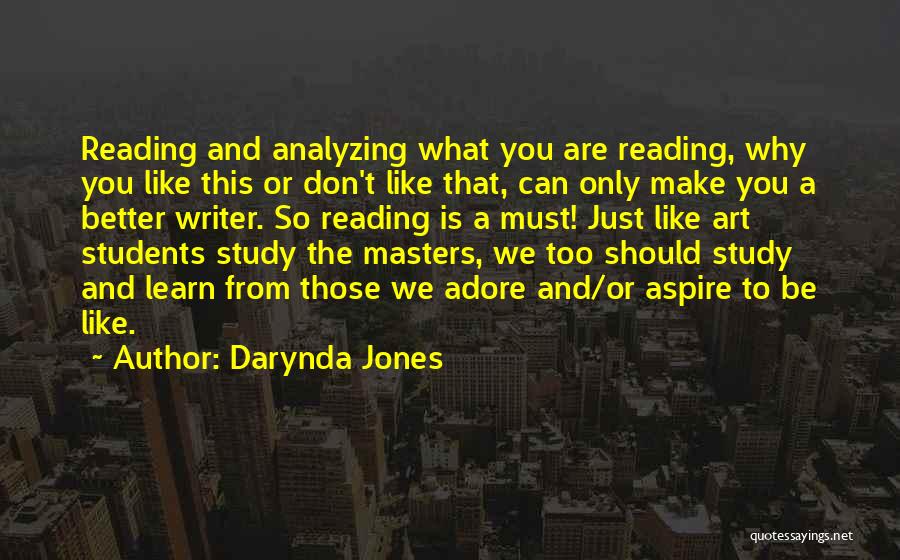 Reading To Learn Quotes By Darynda Jones