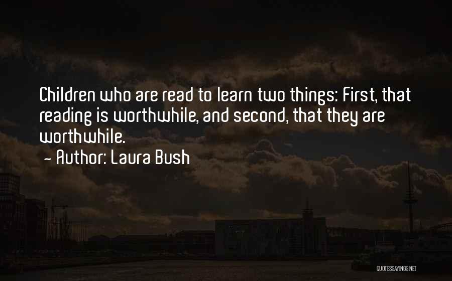 Reading To Learn Quotes By Laura Bush