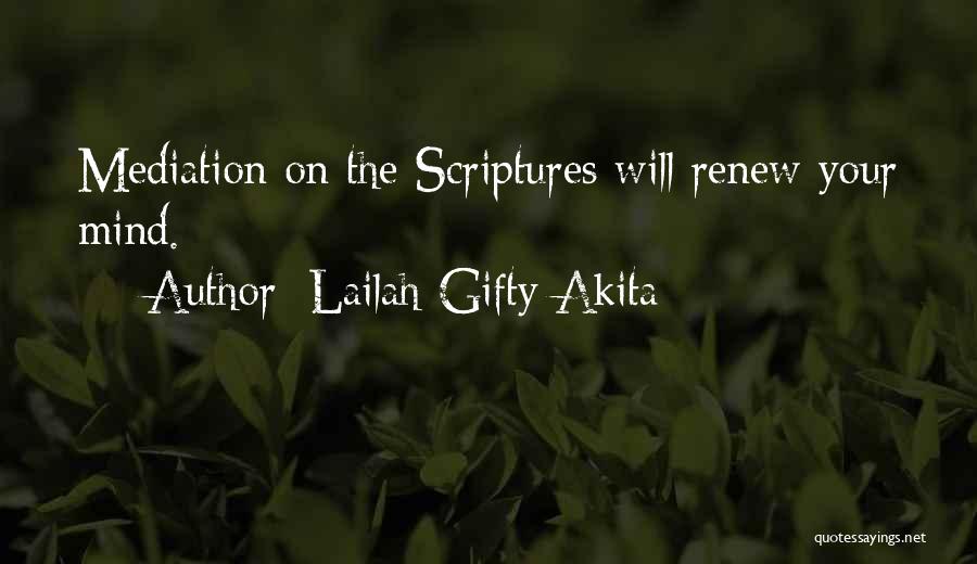 Reading Your Scriptures Quotes By Lailah Gifty Akita