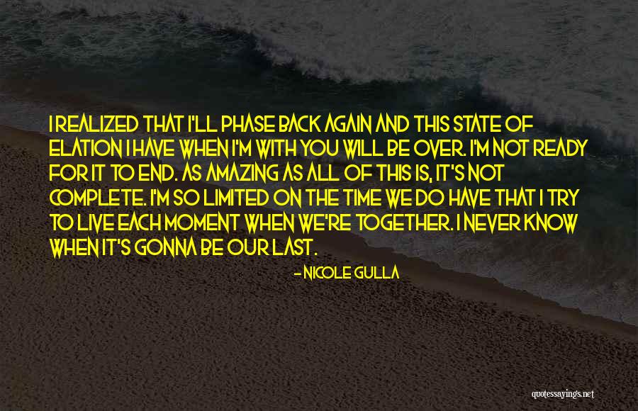 Ready For Love Again Quotes By Nicole Gulla Ready For Love Again Quotes By Nicole Gulla