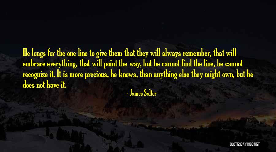 Ready For Whats Coming Next Quotes By James Salter Ready For Whats Coming Next Quotes By James Salter